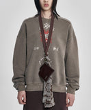 Paisley Scarf Cross Bag & Neck Wallet