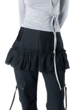 FRILL WRAP MINI SK
