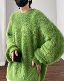 Able Angora Loose Knit