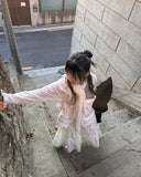 MILLI FRILL SHIRRING LONG SK