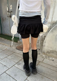 QUER FRILL STRAP SHORT SK