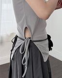 GREEK STRAP SLEEVELESS