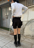 QUER FRILL STRAP SHORT SK