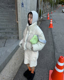 DUCK-DOWN HOOD PADDING