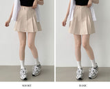 A-line Inner Button Stylish Skirt Pants