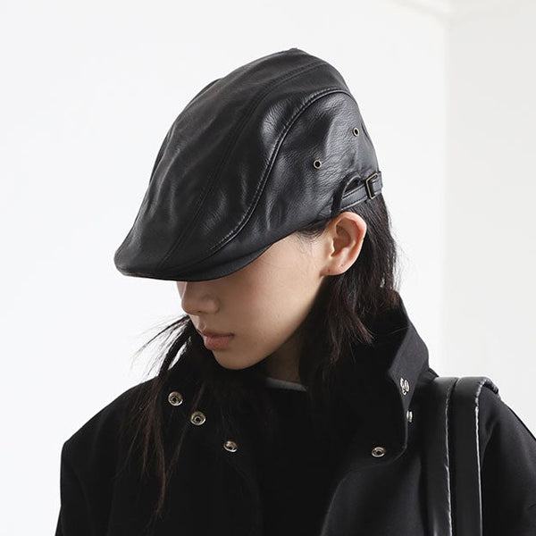 ヴィンテージレザーハンチングスタッズ付き ヴィンテージレザーハンチングスタッズ付き