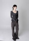 ROPE FRILL TOP