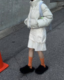 DUCK-DOWN HOOD PADDING