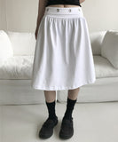 ROLL EYELET SKIRT