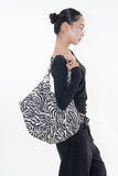 Zet zebra shoulder bag