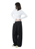 2TUCK TAP WIDE SLACKS