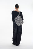 Zet zebra shoulder bag