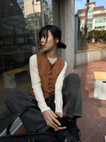 EYELET WESTERN VEST
