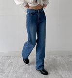 261 Semi-Wide Denim Pants