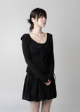 ROPE FRILL TOP