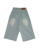 DRY WASH BERMUDA PANTS