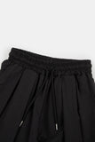 Aegis pin-tuck nylon balloon wide pants