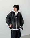 Aging Trucker Denim Jacket