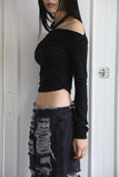Adult cover shirring tee
