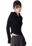 2BUTTON LOW HOOD