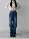 261 Semi-Wide Denim Pants