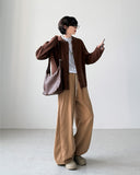 Aid Pintuck Balloon Pants