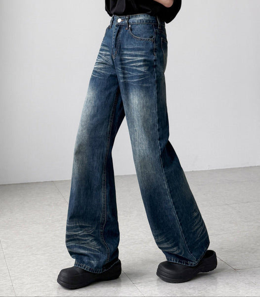【YOURNUS】Bendy Bootcut Wide Denim YOURNUS (ユアノス) - ベンディブーツカットワイドデニム