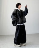 Aging Trucker Denim Jacket