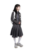 SHIRRING LONG SLEEVE