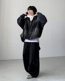 Aging Trucker Denim Jacket