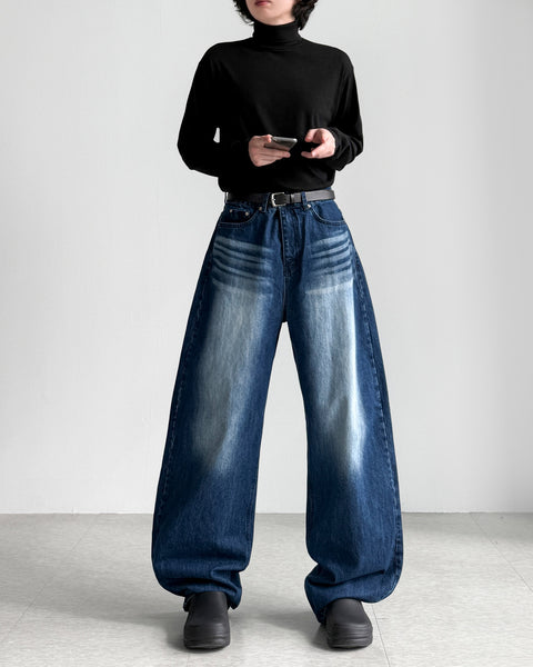 【YOURNUS】Baito Curve Wide Denim YOURNUS (ユアノス) - ベイトカーブワイドデニム/ Baito Curve