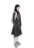 SHIRRING LONG SLEEVE
