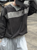 Active warm-up color matching sweatshirt
