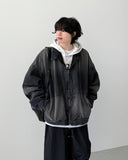 Aging Trucker Denim Jacket