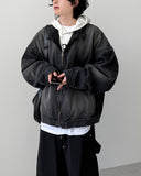 Aging Trucker Denim Jacket