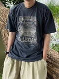 Aligan Pigment Half T-Shirt
