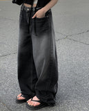 Empo Cut Washing Balloon Wide Pants