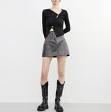Anderson Leather Skirt