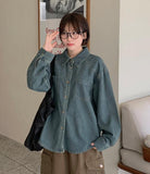Akimo Pocket Vintage Denim Shirt