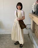 Erena Nylon String Sleeveless Skirt Set