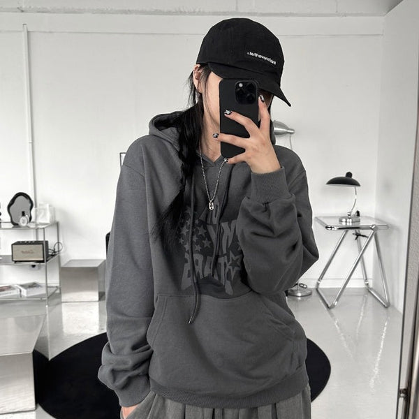 【oan】(Unisex) Spray hood tee oan (オアン) - (男女兼用)スプレーフーディ / (Unisex) Spray