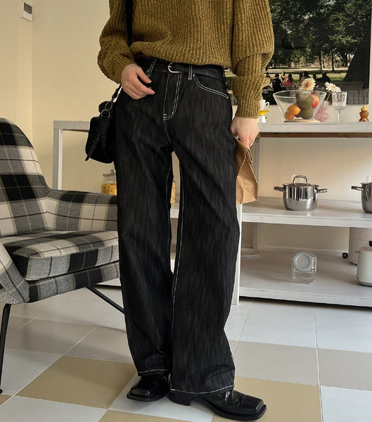 【2plan】Slay Wide Denim 2plan (ツープラン) - スレイワイドデニム / Slay Wide Denim