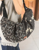 Eve Flower Fresley Shirring Shoulder Bag