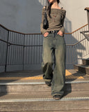 Nez Off-Shoulder Ribbon T-shirt