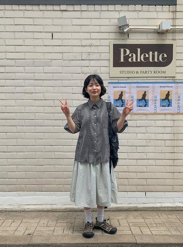 Houben Summer Check Short Sleeve Shirt