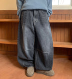 Hokini Washing Balloon Wide Denim Pants