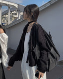 Booty cable loose fit cardigan