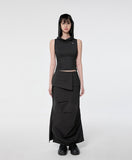 Hooded High Neck Sleeveless