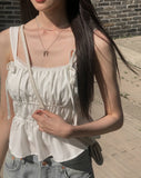 Enjou Ribbon Silver Necklace