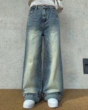 Compo Vintage Denim Wide Pants